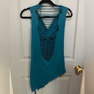 Maha Devi cotton/bamboo tank with shelf bra sz 12